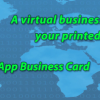 Attention All Affiliate Marketers! Brand New Mobile App Virtual Business Card  Affiliate Program Just Launched. Picture