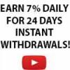 Earn 7% Of Your Deposit Daily Paid Daily Picture
